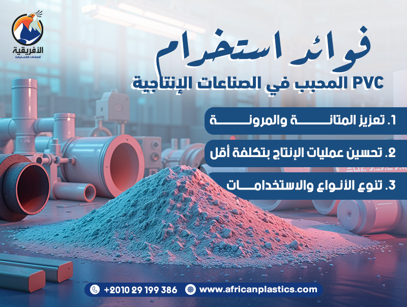 أفضل الطرق لاستخدام أنواع الـPVC المحبب لتحقيق كفاءة إنتاجية أعلى ...